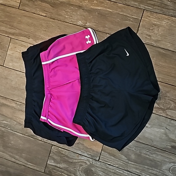 Under Armour Pants - 3 Nike and Under Armour shorts